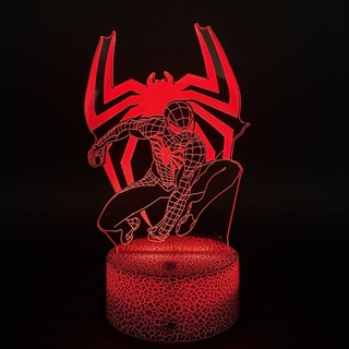 Spiderman 3D lampe